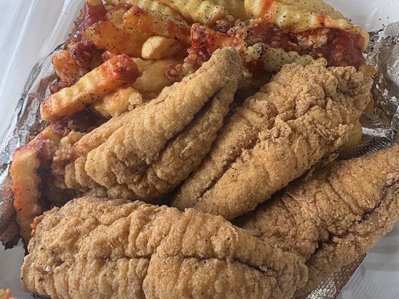 Ocean King Seafood & Fish Fry food